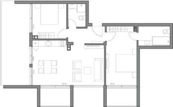 3 room apartment - The Open Sea Residence, Black Sea